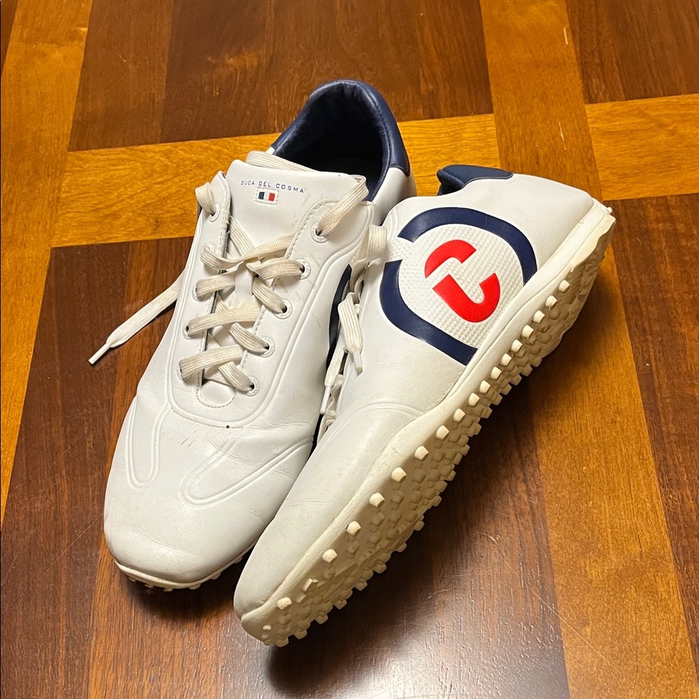 Duca del cosma golf man sneakers,size 12 USA, made in Portugal 🇵🇹